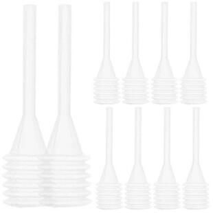 50 Pcs Dropper Plastic Pipettes Flow Heart Droppers for