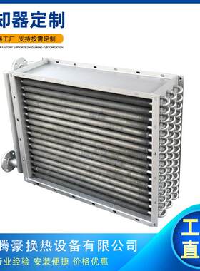 定型涂布机烤箱SRZ导热油换热器 GLII螺旋翅片管高压蒸汽散热器