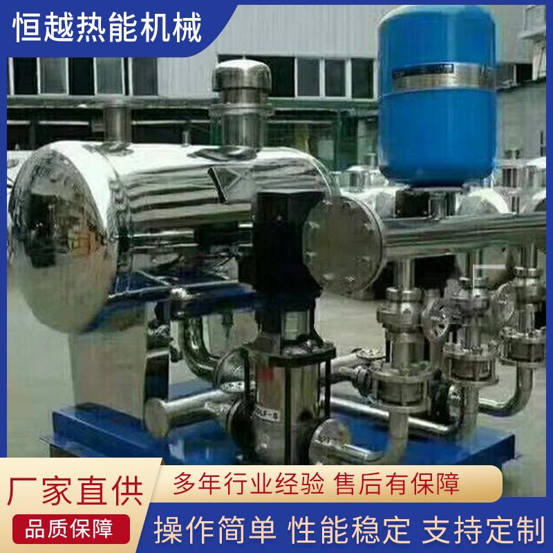 水箱式无负压供水设备不锈钢水箱恒压变频自来水直供供水系统厂家