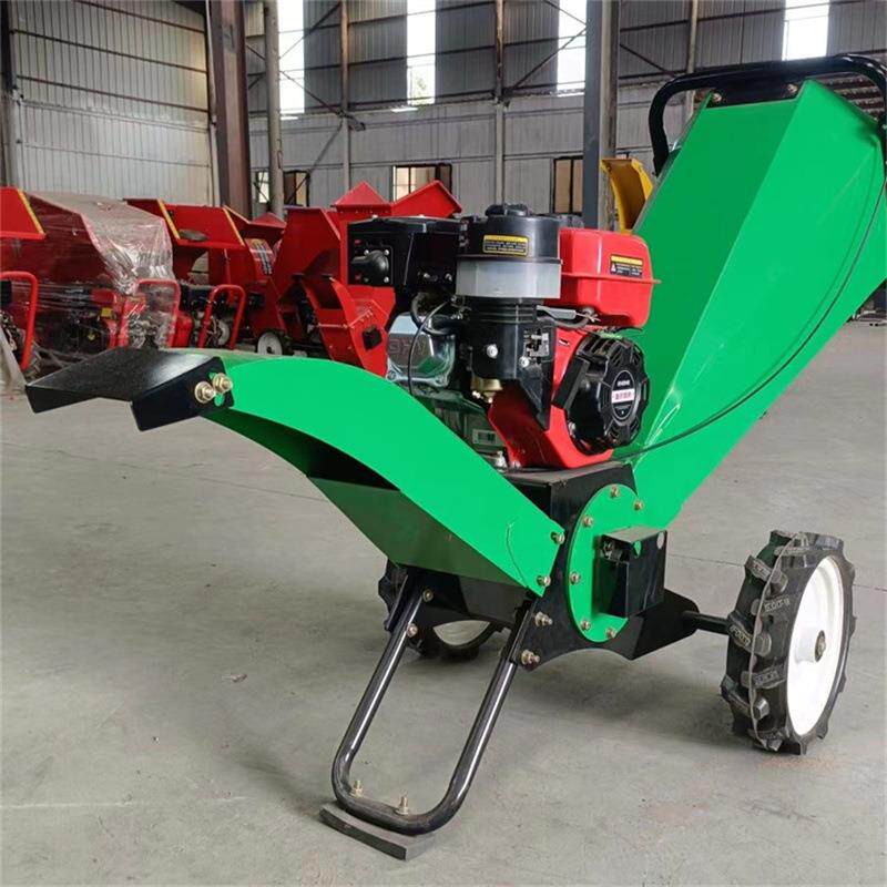 树枝粉碎家用小型碎枝机机林业农场秸秆木切机大马力材粉碎8806碎