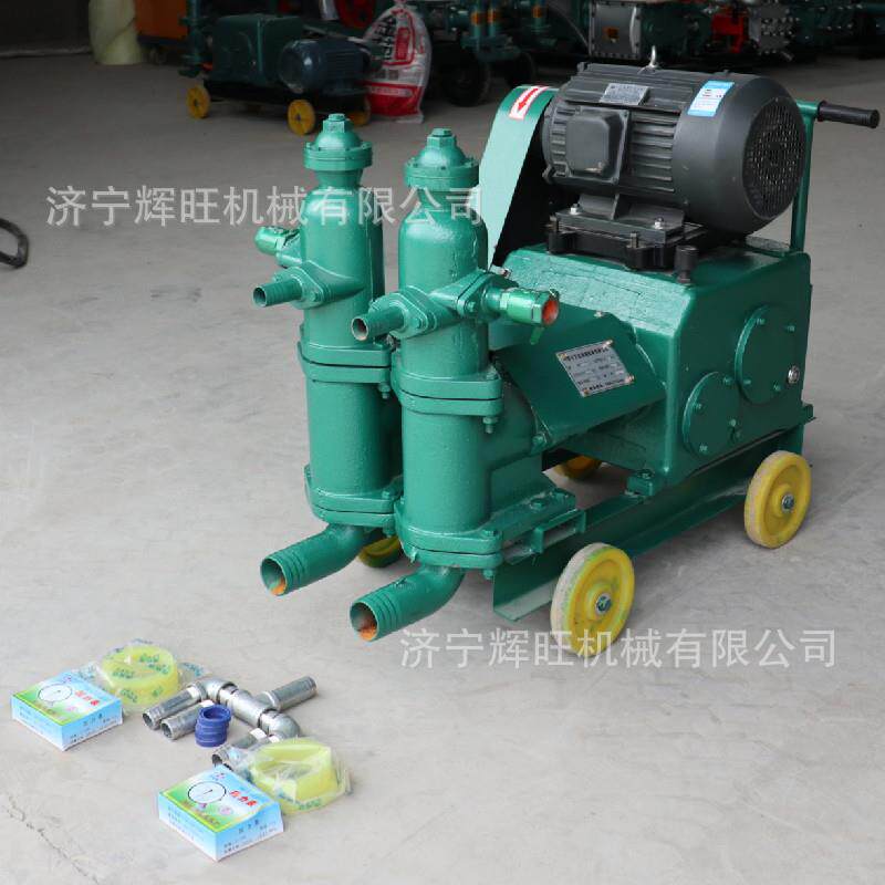 159混凝土输现泵矿用活工塞式注浆机隧道送程双缸注浆加固喷浆机