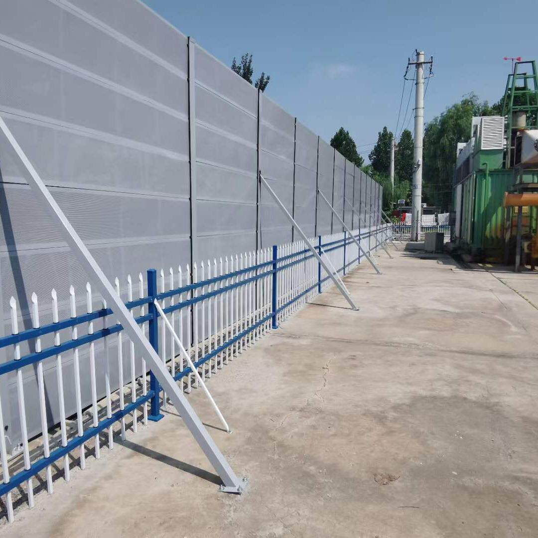 小区声屏障公路工厂马路隔音墙厂房设备桥梁铁路工地隔音围挡防护