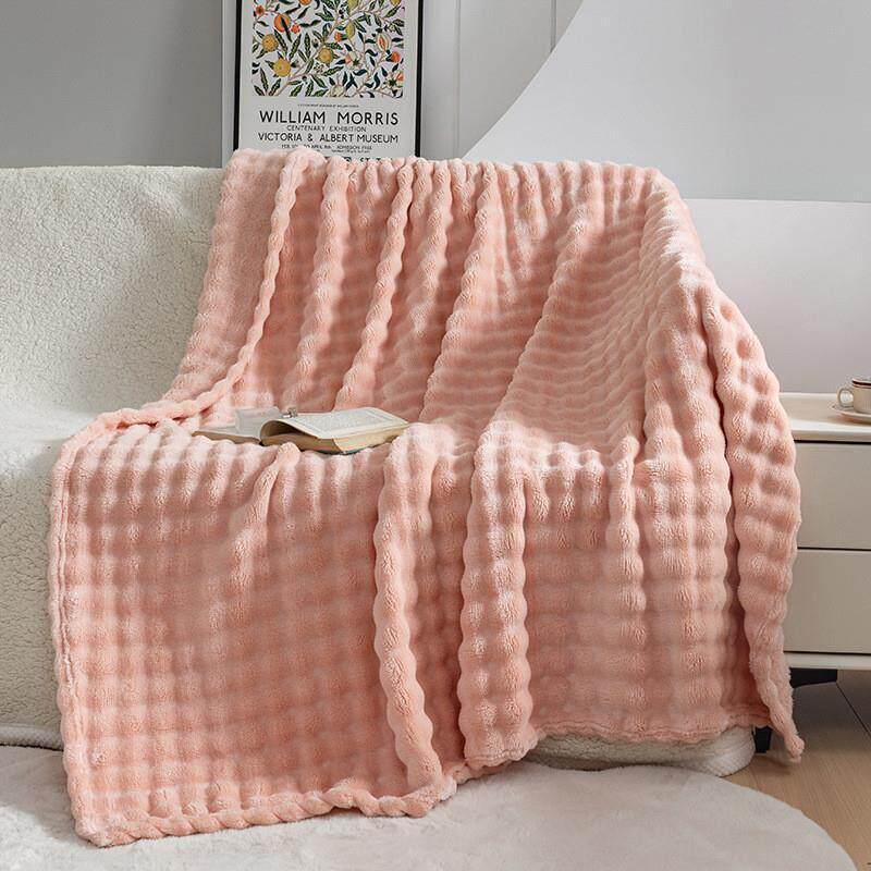 High weight sofa cover blanket coral fleece blanket图片