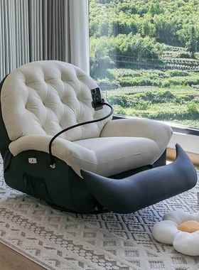 太空舱11199沙发懒人电动按摩头旋转摇椅阳台摇客厅小户型等单人