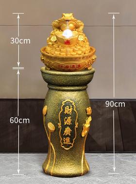 正品金蟾水摆件开业店铺礼物饭店大金工进蝉客厅生财送艺品招流财