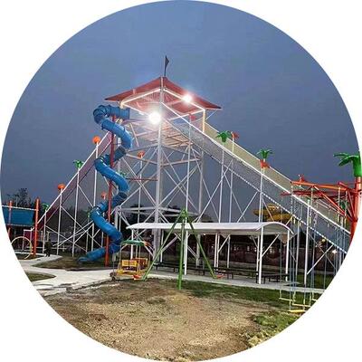 天空步道 无动力游乐设备户外攀爬组合玻璃栈道 大型爬网拓展项目