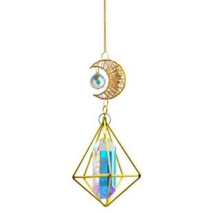 Crystal Suncatcher水晶太阳捕手太阳光捕捉棱镜水晶灯饰挂件