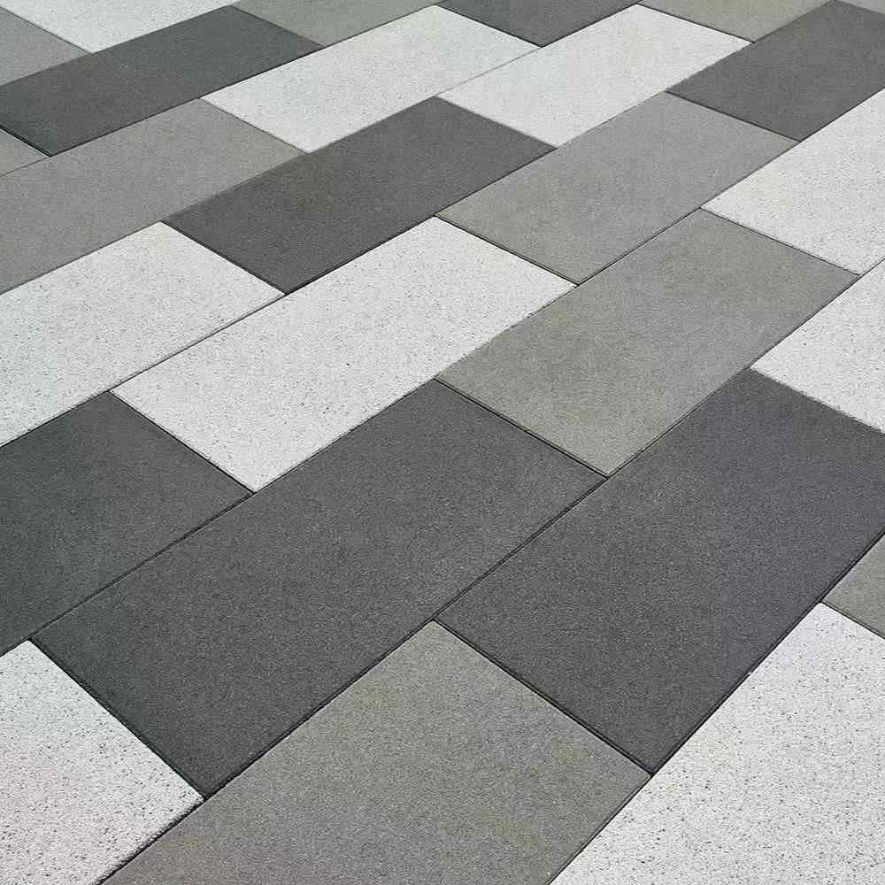 海南人行道砖厂家250路面砖30060040庭院pc透水砖彩色面包砖现货