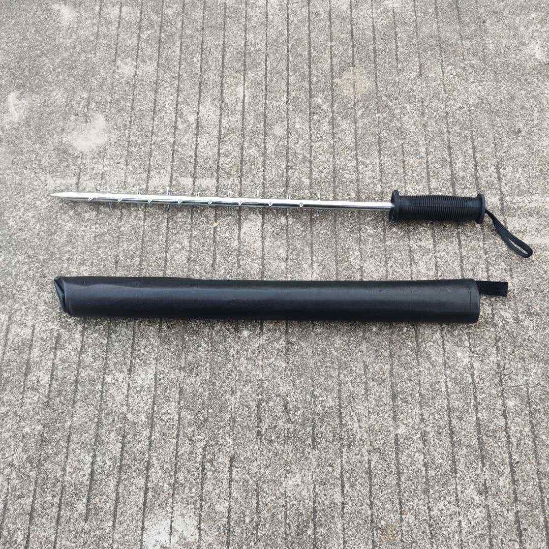 防身棍子金属针刺狼牙棒防身武器钢车载用品狼牙棍银行保安棍铁刺