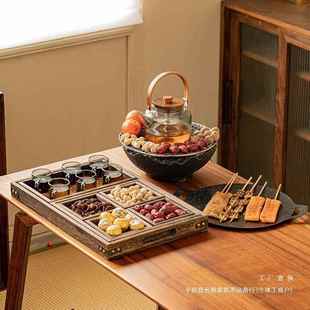 围F97M7T9H炉煮茶家用电陶炉煮玻装 茶器具套烤奶烧水壶茶具套养全