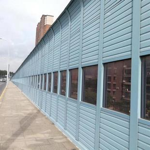 彩钢岩棉高速公26663路声屏障备隔声墙小区隔围音工厂隔挡音房设隔声罩