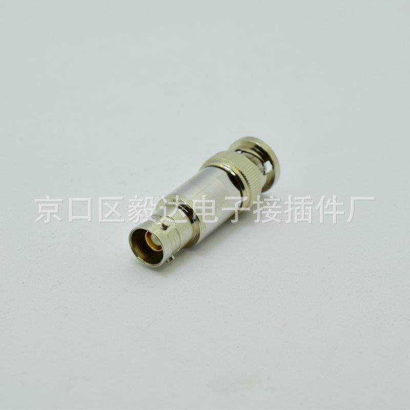 射频机连接器三同转接头三KJI同轴轴母转BNC转公头对讲接头耐用插
