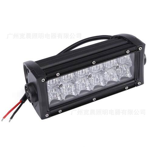 36W LED长条灯适用8英寸5D越野车牧马人长条灯保险杠引擎盖改装灯