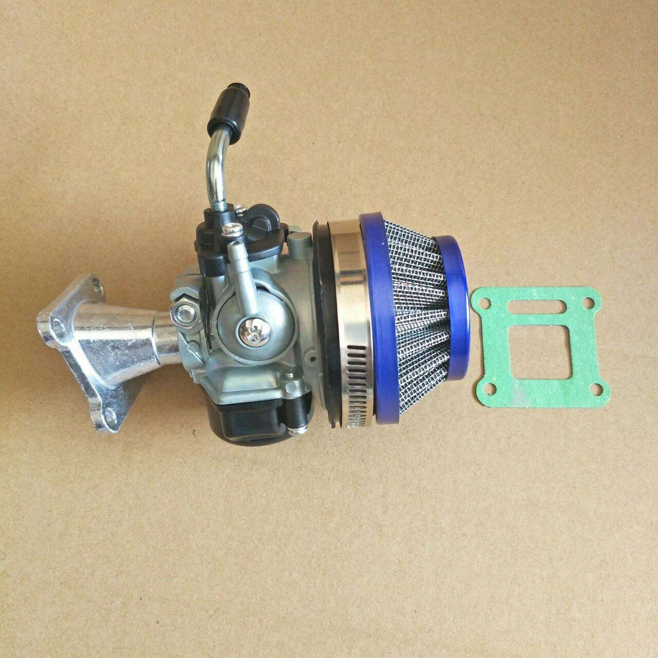 二冲发动机化油器空滤器纸垫接头套件47CC49CC