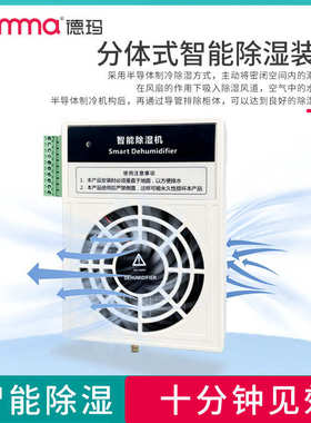 DEMMA智能除湿机CS100AF配电柜除湿装置冷凝排水型成套除湿器
