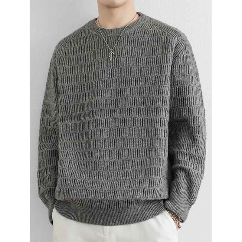 秋冬毛衣男士新款上衣提花半高领男款季2025高端针织打底衫0926c