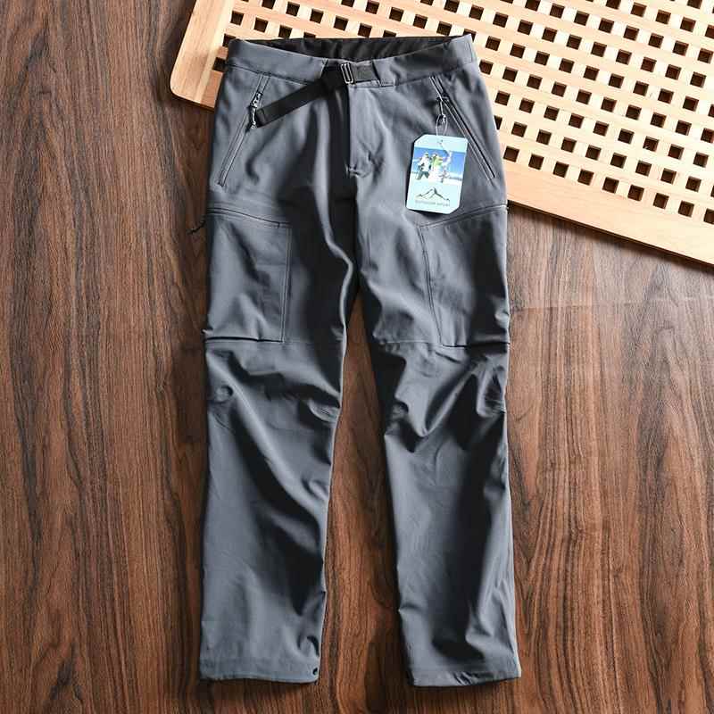 Mostarsea~重磅户外飞禽！全压胶冬季冲锋裤男软壳防水登山休闲裤