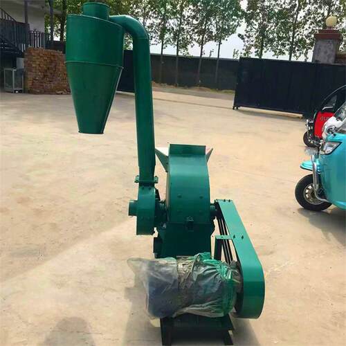 锤5片式粉碎机养HML殖用玉米打粉机家用00稻草秸秆粉糠机