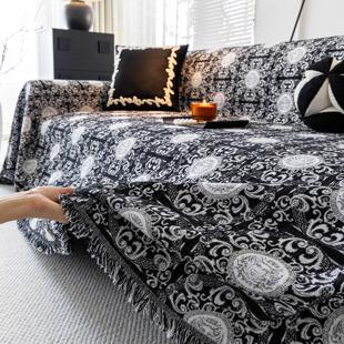 沙沙2发一整张全巾盖四季 发套罩防滑沙发盖布巾202509 通用205新款