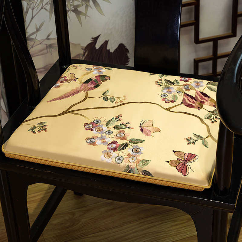 中式椅垫新中式红木沙发坐垫刺绣垫子餐椅垫茶椅垫太师椅圈椅坐垫,居家布艺,美臀垫/保健坐垫,淘宝优惠券,粉丝福利购,淘宝优惠卷