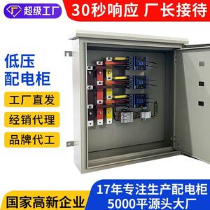 低压配电柜成套自动化控制工业级配电柜定制双电源光伏配电箱慧拓