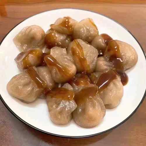 正宗汕尾海丰特产小米粿特色小吃蕃薯粉饺子家乡美味小米饺肉饺