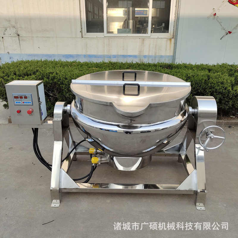 大型不锈钢电加热煮肉夹层锅 燃气可倾斜卤煮锅 蒸汽蒸煮夹层锅,清洗/食品/商业设备,汤炉/夹层锅/熬煮锅/漂烫锅,淘宝优惠券,粉丝福利购,淘宝优惠卷