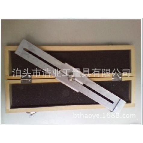 碳钢标记尺 不锈钢方标尺 平行划规 分线划线规 0-250 0.1mm