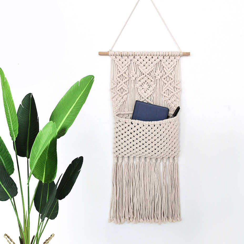 家居装饰袋波西手工款壁饰编织网兜壁饰挂件爆挂毯米亚收纳,居家布艺,挂毯/壁毯,淘宝优惠券,粉丝福利购,淘宝优惠卷