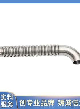 不锈钢焊式空真波纹VP25.4*3304、316L金属纹管波接管