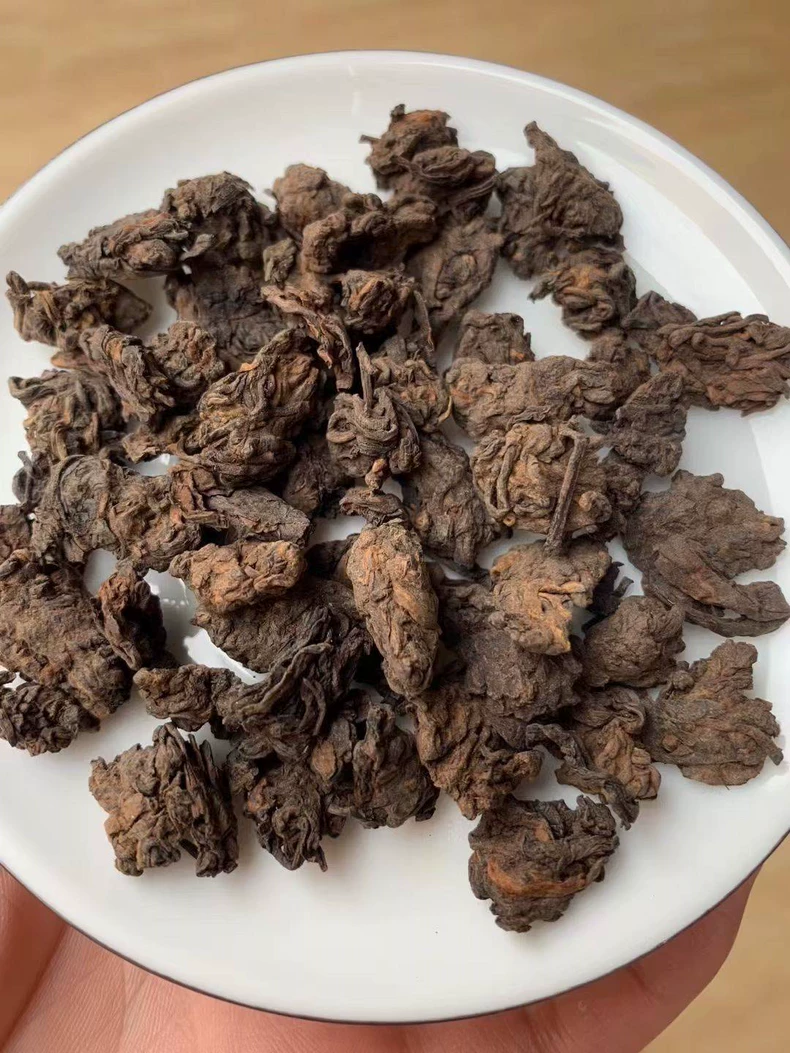 1斤2009年老茶頭古樹茶頭老茶頭普洱熟茶散茶包郵 普洱茶 BUASHOP普洱老茶