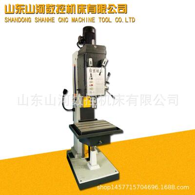 厂家供应Z5150立式钻床钻孔直径50mm大河款方柱5150B钻孔攻丝立钻