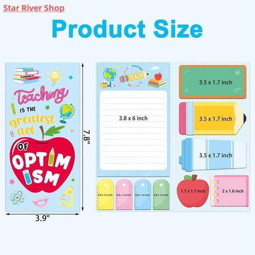 Teachers' Day Theme Sticky Note Combination This multi-p