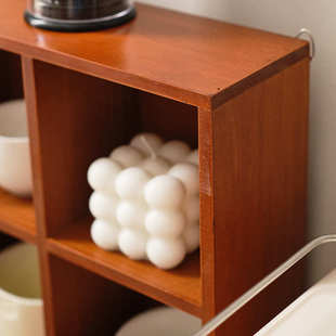 12宫格杯子收纳柜杂货木格子桌面置物架日式储物盒简约墙面收纳柜