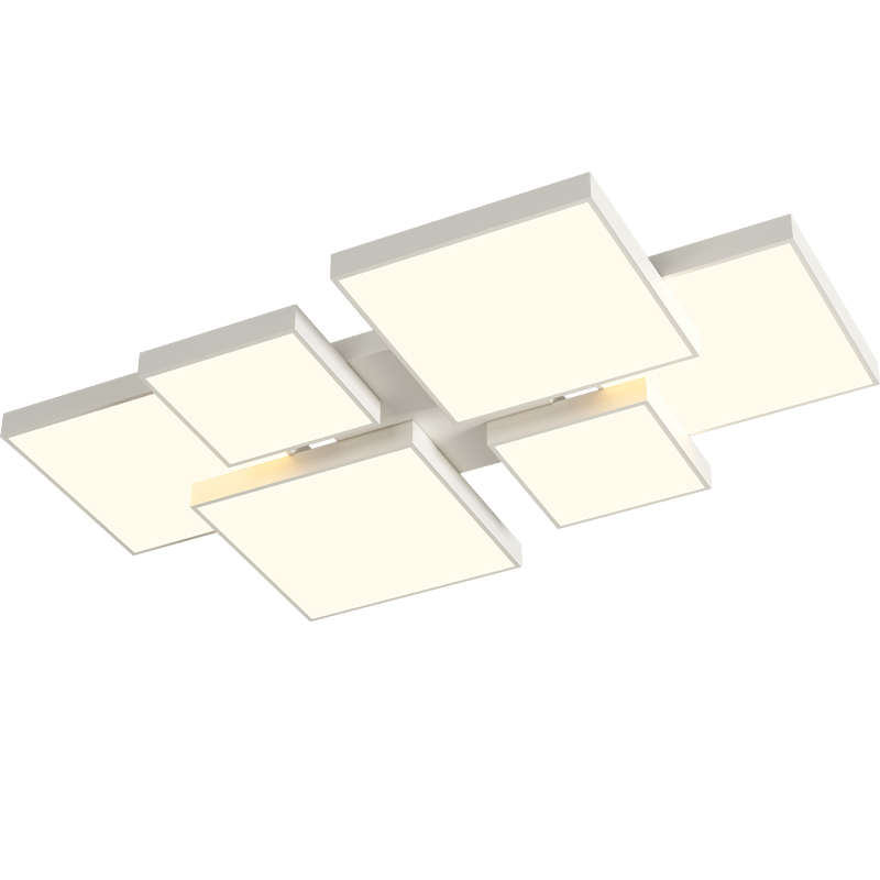 网红奶油风led客厅卧室吸顶灯 北欧创意设计极简全屋灯具组合套餐