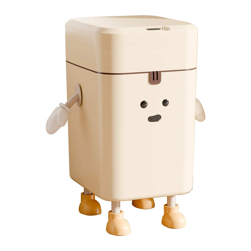 厕所厨房客厅高感应式卫生间新款2024智能垃圾桶颜带值自动家用盖