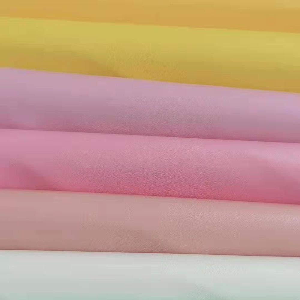1.0mm仿棉绒底纳帕pu皮革面料 箱包手袋女包皮带鞋材家具皮料