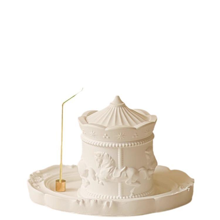 伴手礼旋转木马香薰香薰蜡烛蜡片