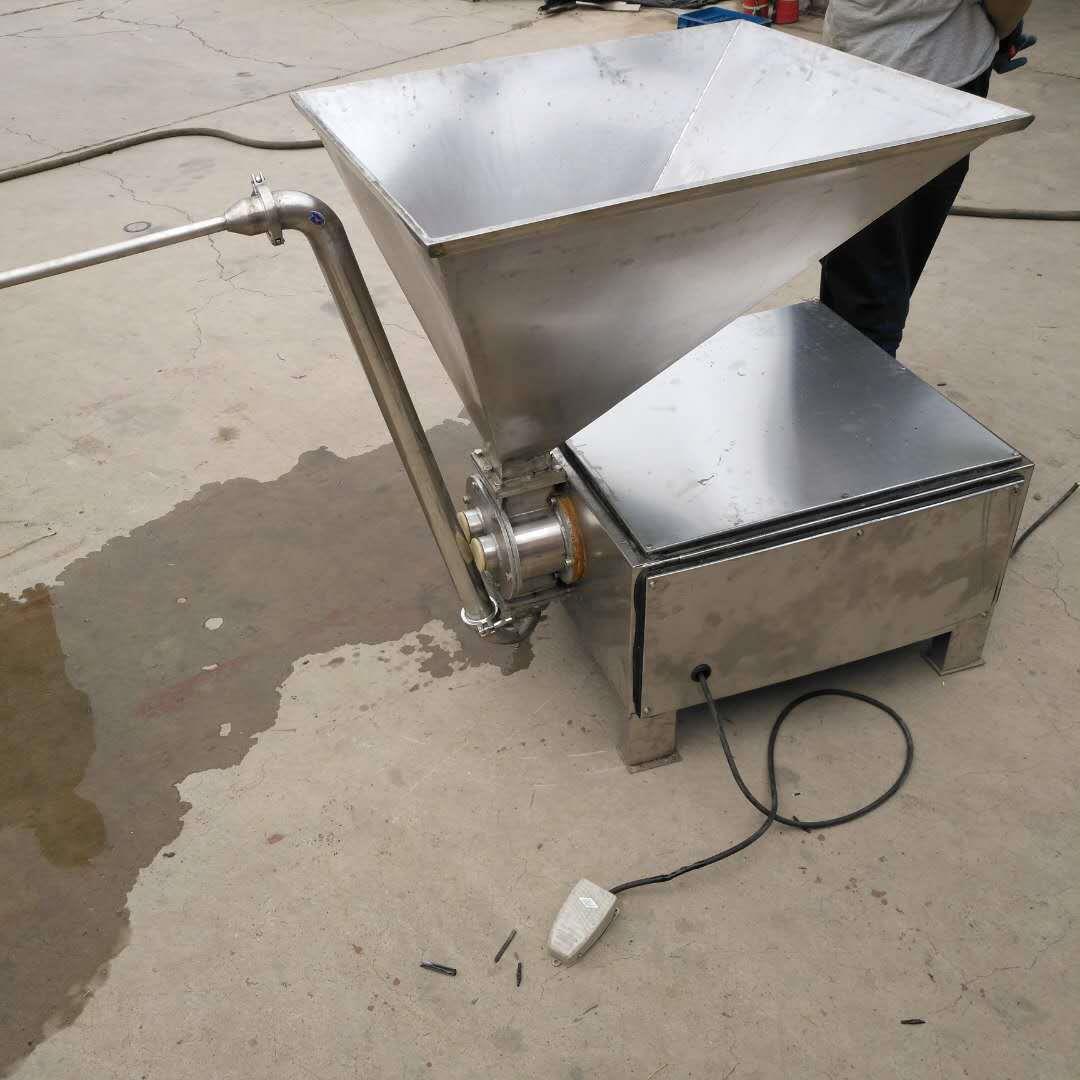 液压不锈钢灌肠机 30型电动灌装机 双管加工肠成型设备价格优惠