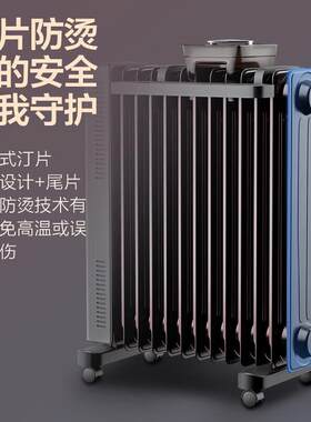 格.力电暖器家用客厅卧室电热油汀烘衣智能控温暖气片NDY22-X6022