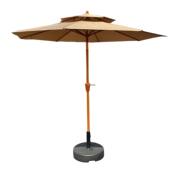 户外遮阳伞庭院伞摆摊伞露营遮阳伞中柱伞室外沙滩婚礼花园中柱伞