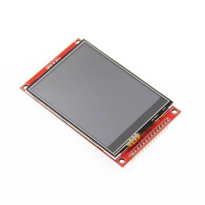 红色板TFT3.2寸LCD液晶屏ILI9341驱动 240X320 SPI串口不带触摸