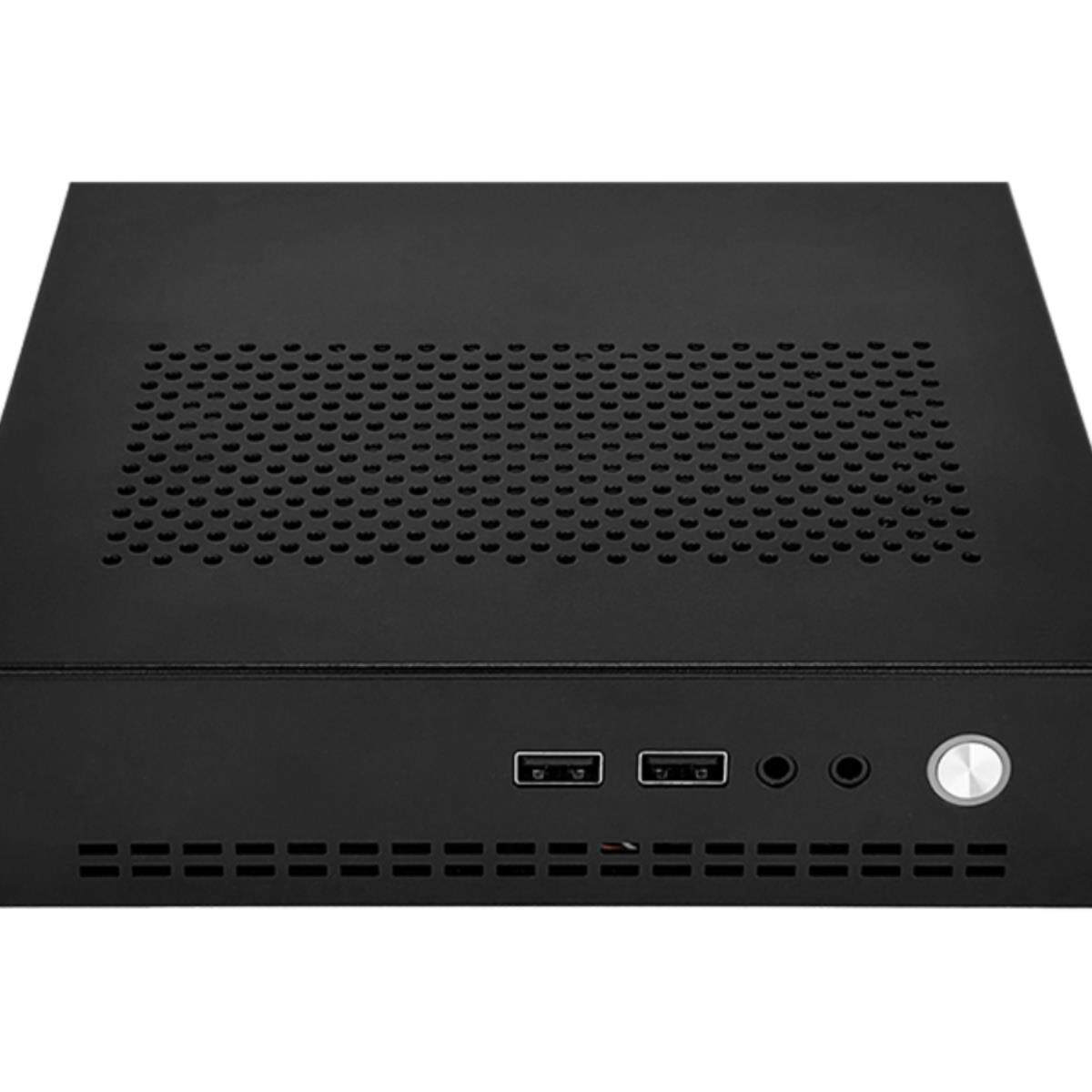 欣业达GM-101ITX半高挡板1.5升小体积可立可卧HTPCMINI全钢小机箱