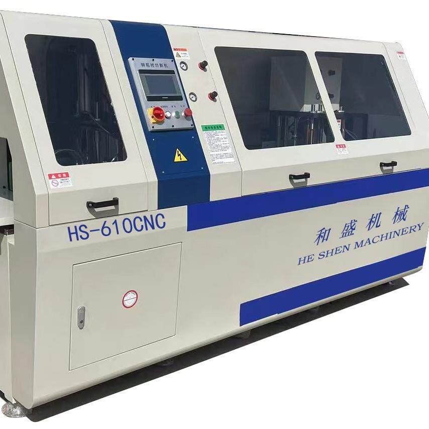 深圳三轴伺服切铝机切割异型材铝材铜材的自动下料切管机铝型材