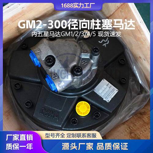 液压马达 GM2-300低速大扭矩马达 旋挖钻机钻坑打孔用液压马达