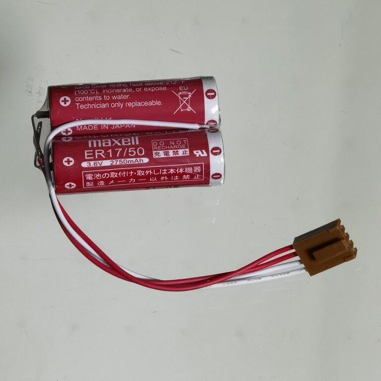 原装正品川崎机器人RS10N锂电池3.6V 2个一组ER17/50 2750mAh