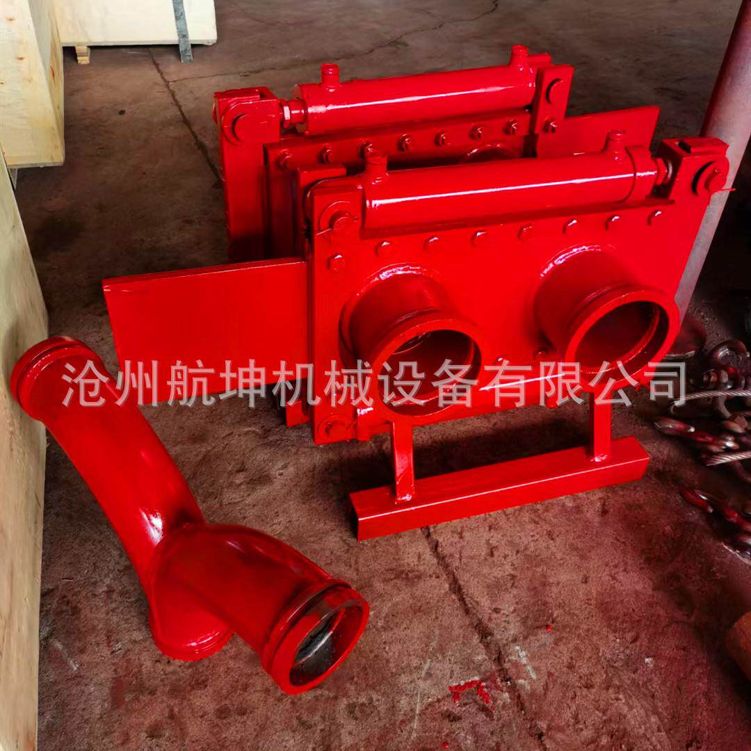 混凝土泵管截止阀 砼泵配件125泵管截止阀 地泵管截止阀 厂家现货
