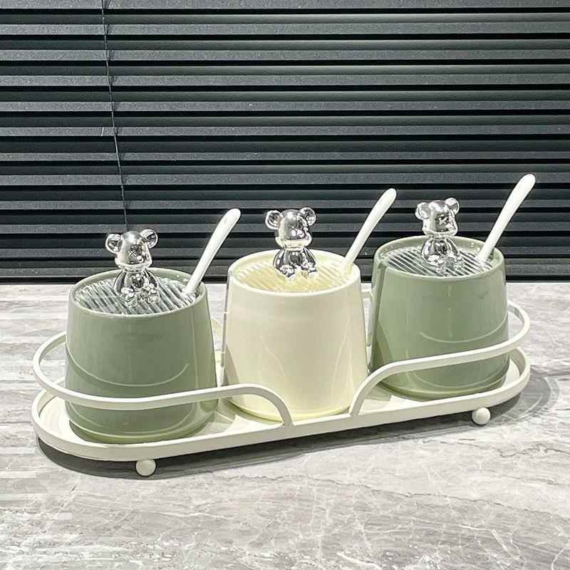 组新调陶2025新款调料盒调味罐厨房家用创意料盐合套装味精ExHcN8