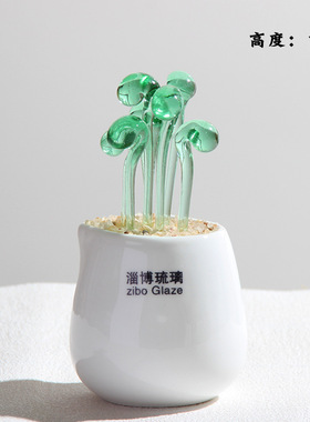 仙人掌办公室工艺品淄博装饰摆件