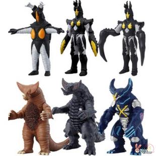 怪兽玩具全软胶人偶电子机械哥莫拉芝顿死镰海帕杰顿雷德王贝利亚